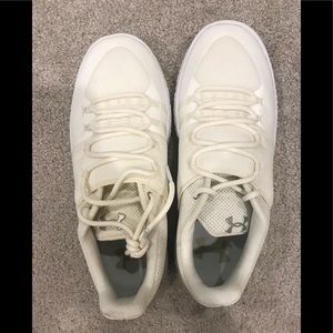 Under Armour white sneakers women’s size 9
